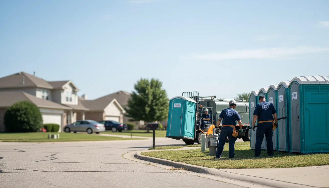 Porta Potty Rental in Cushing, TX near me